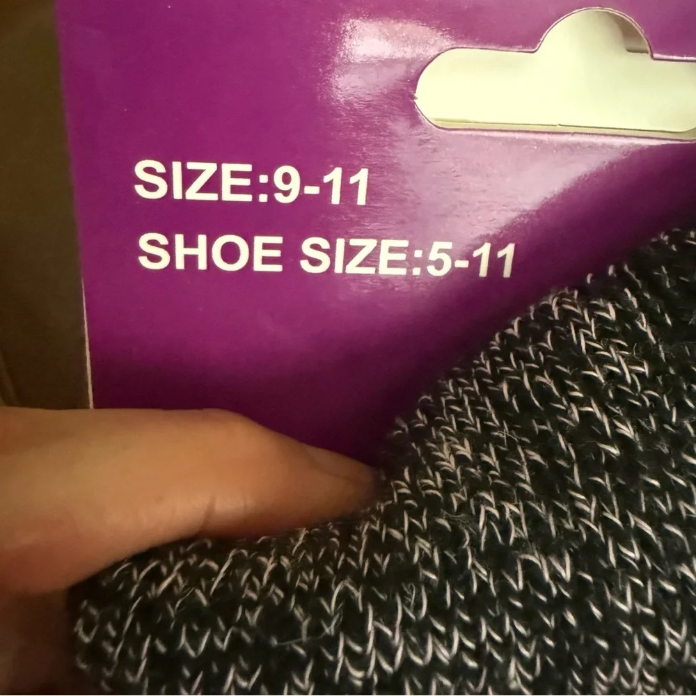 Women Heated Sox Thermal Insulated Winter Heavy Duty Thick Crew Socks 9-11 New